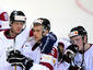Хоккеисты сборной Латвии. Фото (c)AFP