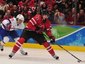 Эпизод матча Канада - Норвегия. Фото (c)AFP