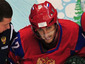 Сергей Зиновьев во время матча Россия - Чехия. Фото (c)AFP