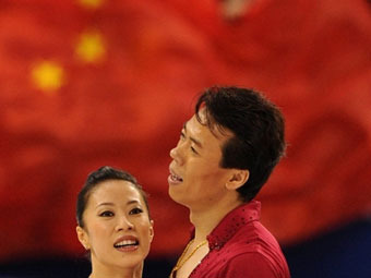 Китайцы Сюэ Шэнь и Хунбо Чжао - лучшая спортивная пара Олимпиады-2010. Фото (c)AFP