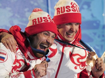 Николай Морилов (справа) и Алексей Петухов. Фото (c)AFP