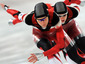 Канадские конькобежцы. Фото (c)AFP